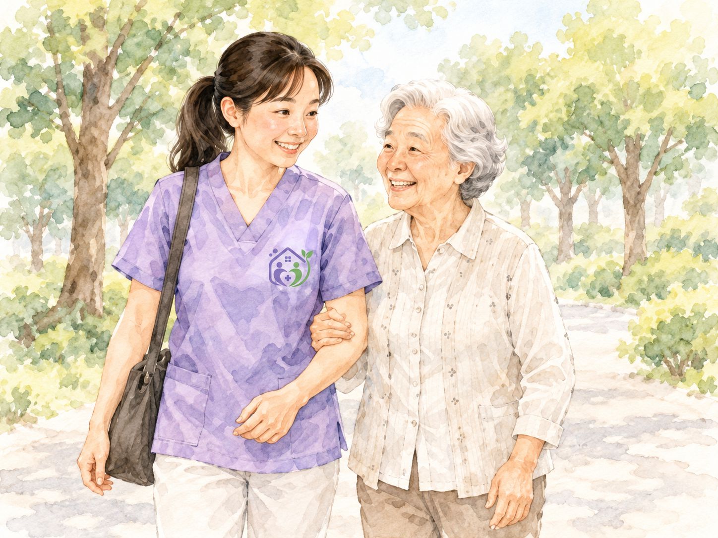 陪同外出